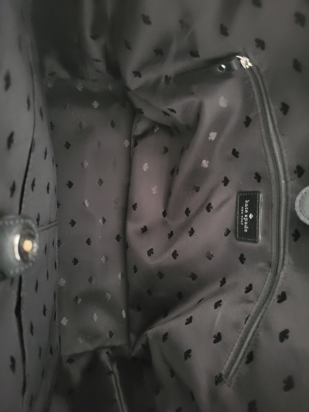 kate spade Black Saffiano Leather Tote - Picture 6 of 7